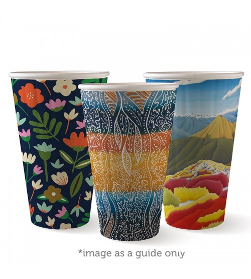 460ML / 16OZ (90MM) ART SERIES DOUBLE WALL BIOCUP - GST Included