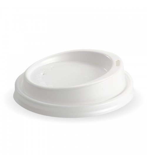 BIOPAK 90MM PS WHITE LARGE LID - GST Included