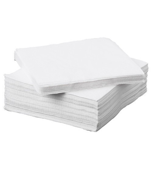 Quilted Dinner Napkin White GT Fold 