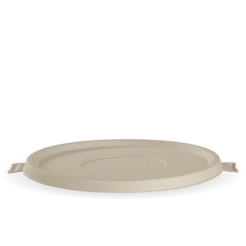 BIOPAK 800-1,180ML / 24-40OZ NATURAL BIOCANE BOWL LID - GST Included