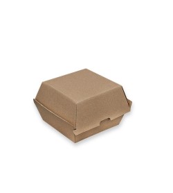 Brown Kraft Board Burger Box