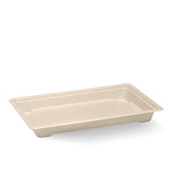 BIOPAK LARGE BIOCANE SUSHI TRAY