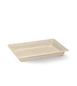 BIOPAK MEDIUM BIOCANE SUSHI TRAY