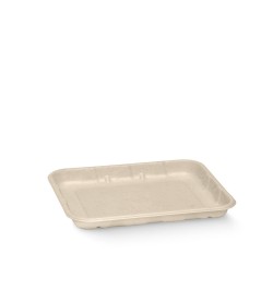 BIOPAK 6X5” BIOCANE PRODUCE TRAY (16X14X2CM) - GST INCLUDED