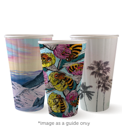 295ML / 8OZ (90MM) ART SERIES DOUBLE WALL BIOCUP - GST Included