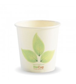 120ML / 4OZ LEAF SINGLE WALL BIOCUP - GST Included