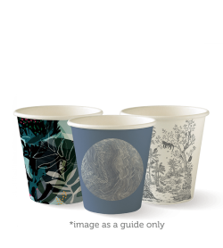 230ML / 6OZ (80MM) ART SERIES SINGLE WALL BIOCUP - GST Included