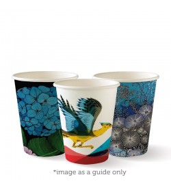280ML / 8OZ (80MM) ART SERIES SINGLE WALL BIOCUP - GST Included