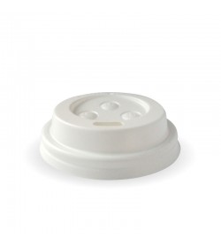 BIOPAK 63MM PS WHITE SIPPER 4OZ LID - GST Included