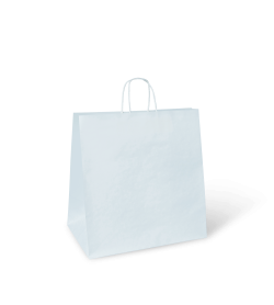 DETPAK JUMBO TWIST HANDLE BAG WHITE - GST Included