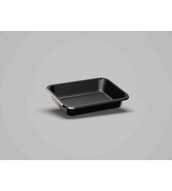 Cpet Tray Black 188 x 137 x 35mm