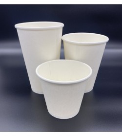 Single Wall Coffee Cup 16oz White