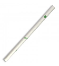 BIOPAK 10MM JUMBO WHITE STRAW