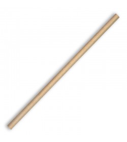 BIOPAK 6MM REGULAR KRAFT STRAW