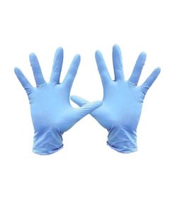 Latex Blue Glove Medium