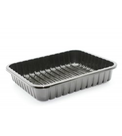 11 x 9 x 50 OVERWRAP TRAY / BLACK