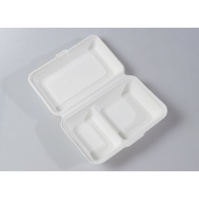 245 x 165 x 80 2 Compartment Organic Pulp Tray