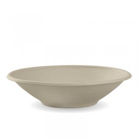 BIOPAK 800ML / 24OZ NATURAL BIOCANE BOWL - GST Included