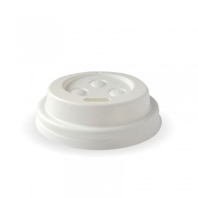 BIOPAK 63MM PS WHITE SIPPER 4OZ LID - GST Included