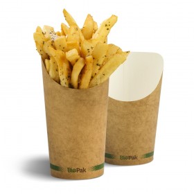 BIOPAK 32OZ LARGE CHIP CUP - GST Included