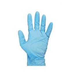 Nitrile Blue Powder Free Glove Large