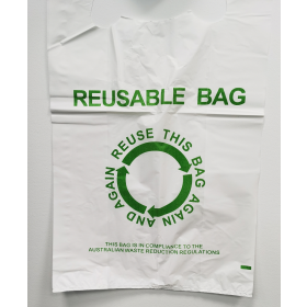 Plastic Reusable Carrier Bag Small