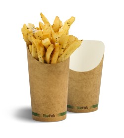 BIOPAK 12OZ SMALL CHIP CUP - GST Included