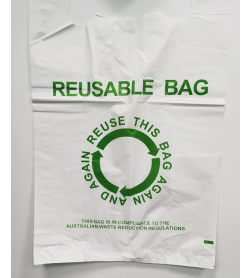 Plastic Reusable Carrier Bag Medium